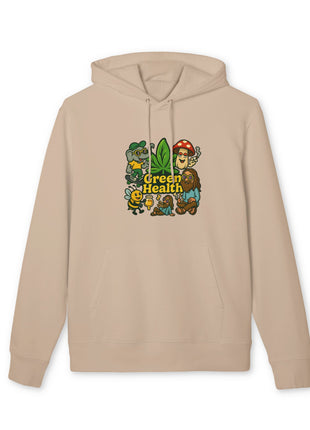 Unisex Green Health Hoodie