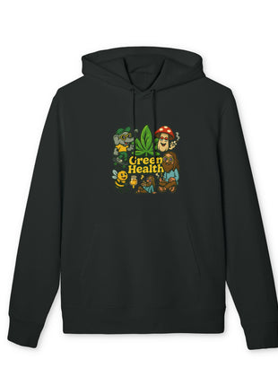 Unisex Green Health Hoodie