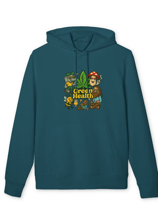 Unisex Green Health Hoodie