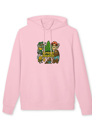 Unisex Green Health Hoodie
