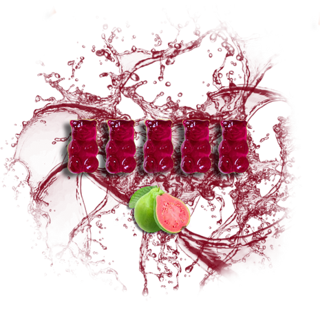 Faraoh THC-B + THC-HO Gummies | 25mg/st (5-pack) | Guava