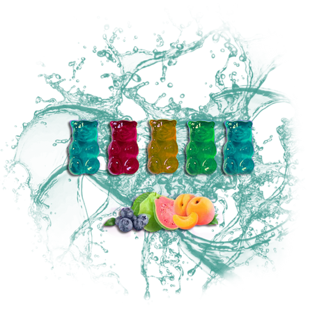 Faraoh THC-B + THC-HO Gummies | 25mg/st (5-pack) | Mixed Fruits